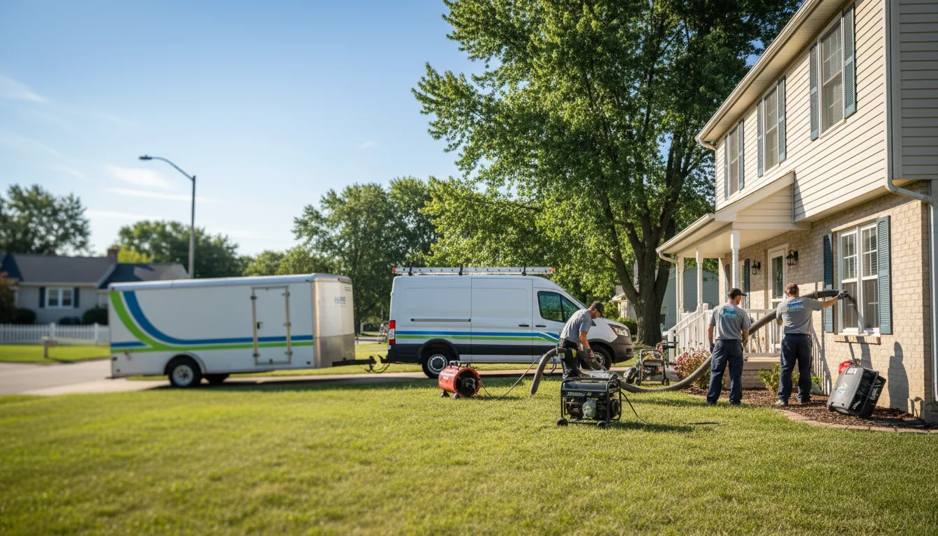 Flooded Basement Restoration And Cleanup With Repair in Kenesaw, NE near me